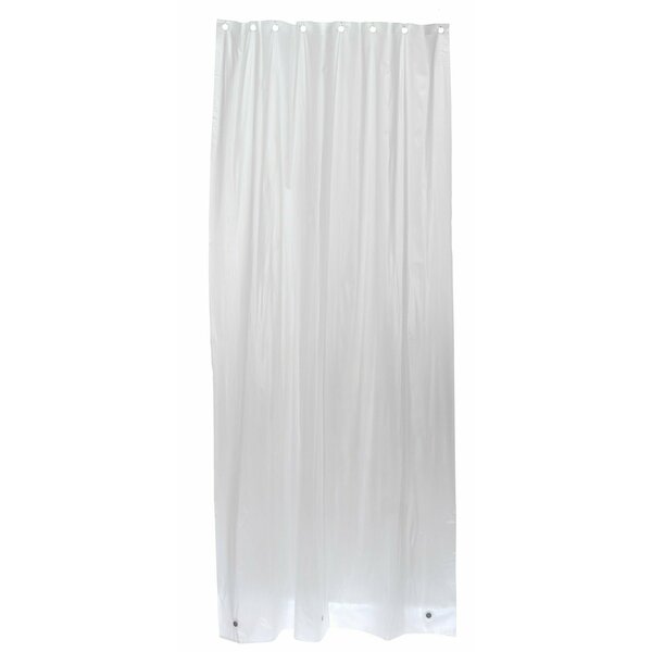 Zenith Products Stall Size Shower Curtain and Liner H26KK